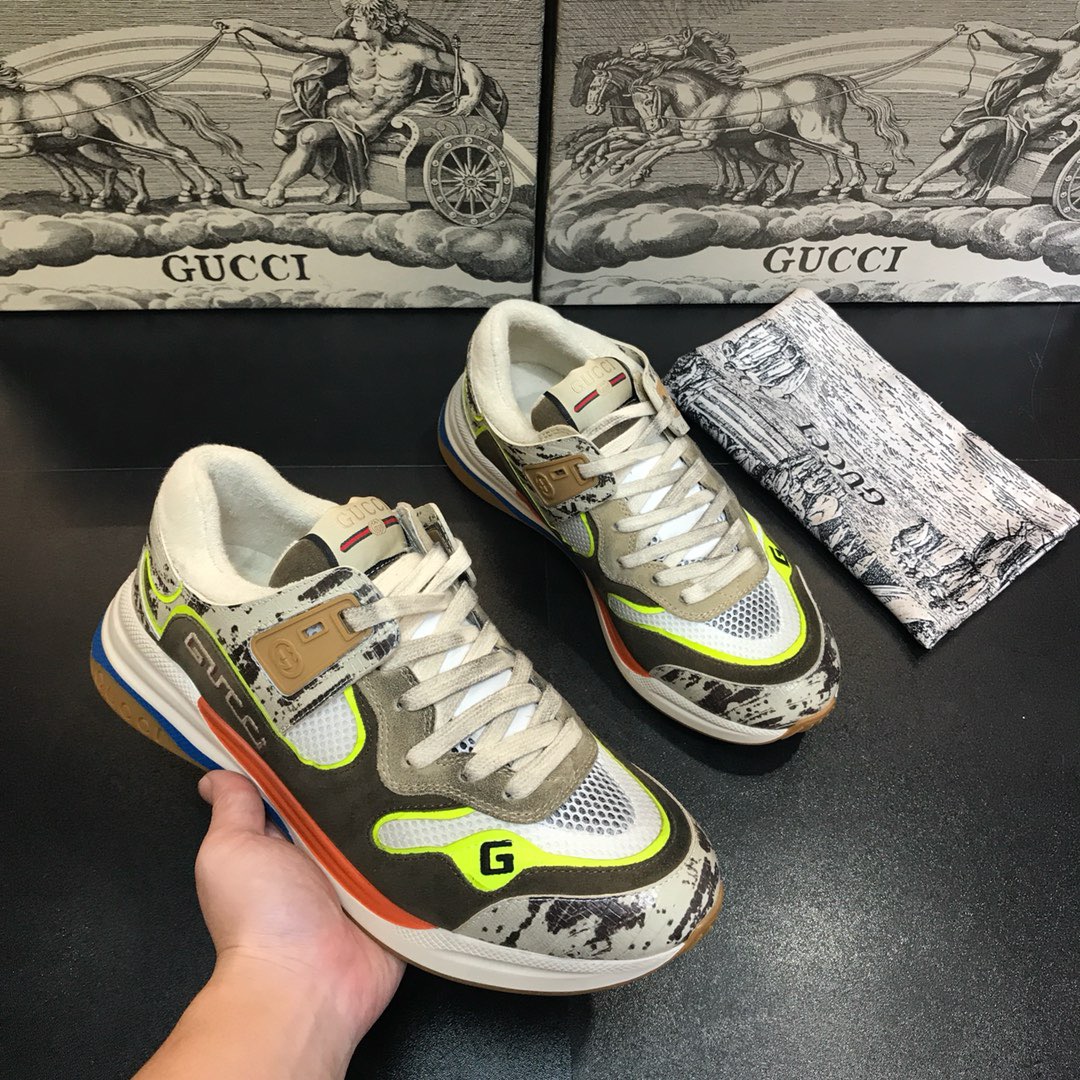 [GUCCI] 19FW 구찌 울트라페이스 락 스니커즈 남녀공용