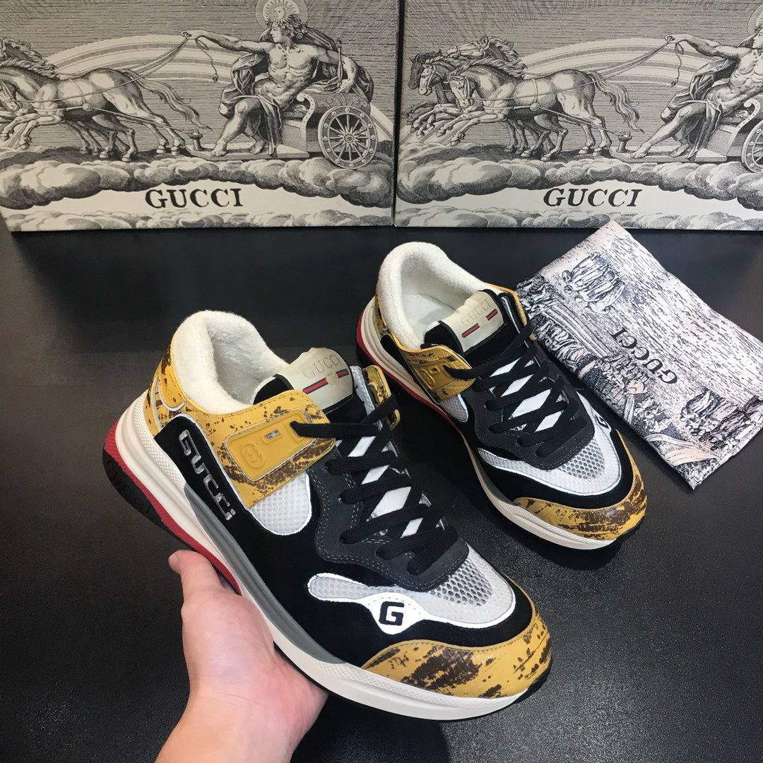 [GUCCI] 19FW 구찌 울트라페이스 엘로우 스니커즈 남녀공용