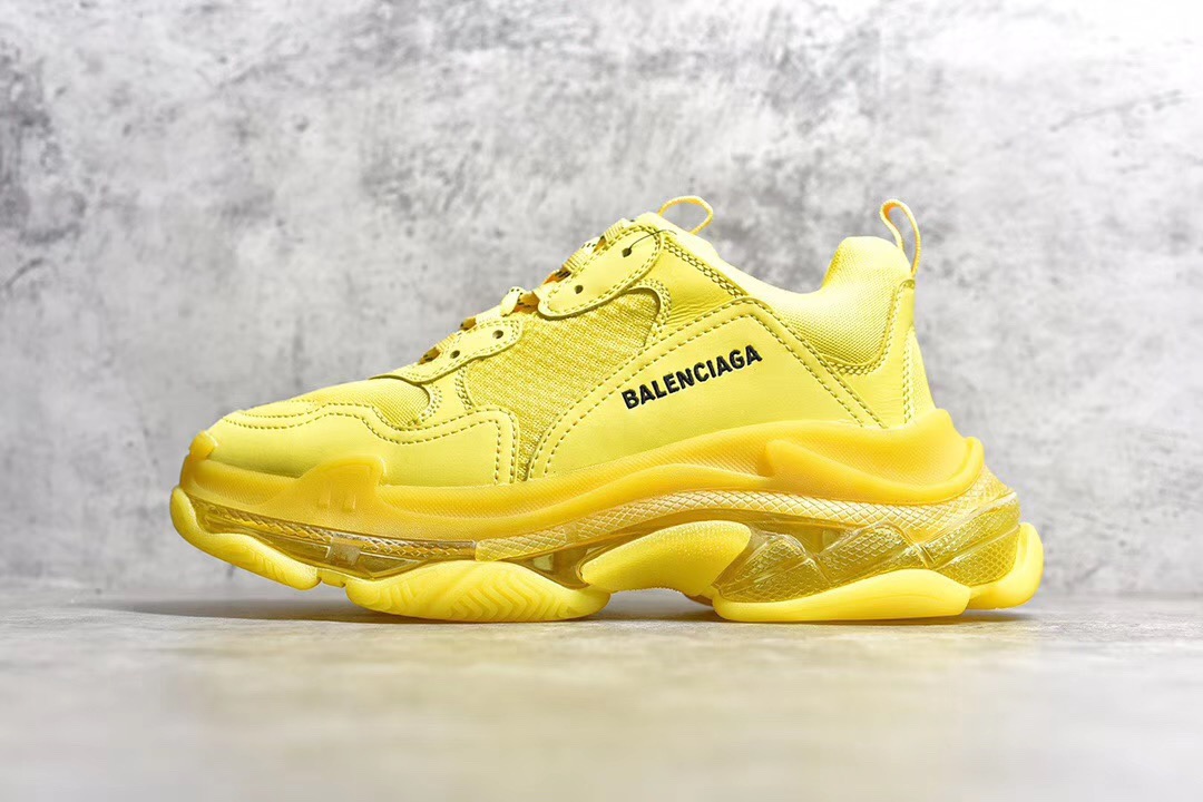 [BALENCIAGA] 19SS 발렌시아가 트리플S 에어솔 옐로우 남녀공용 (PK공장)