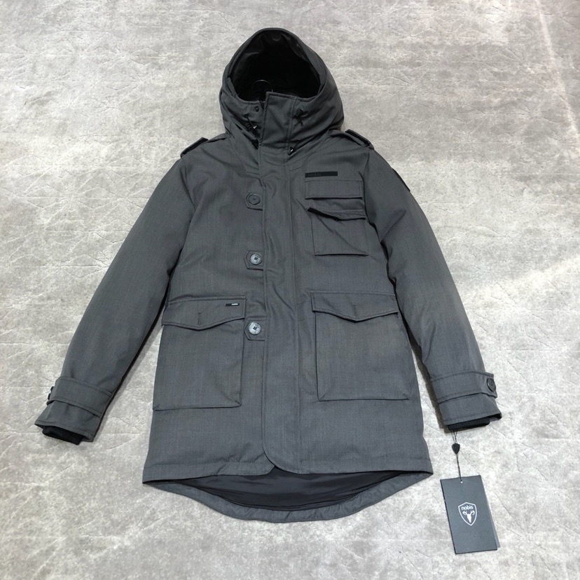 [NOBIS] 노비스 쉘비 SHELBY 패딩 그레이 남성용