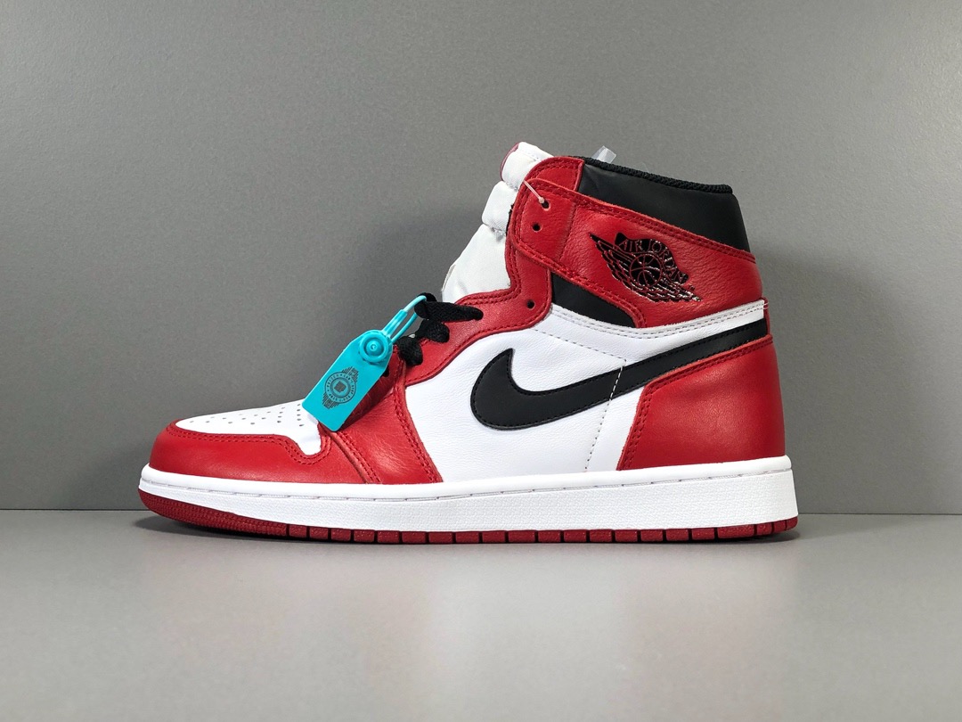 [AIR JORDAN] 에어조던1 레트로 하이 OG 시카고 555088-101 남성용 (D공장)