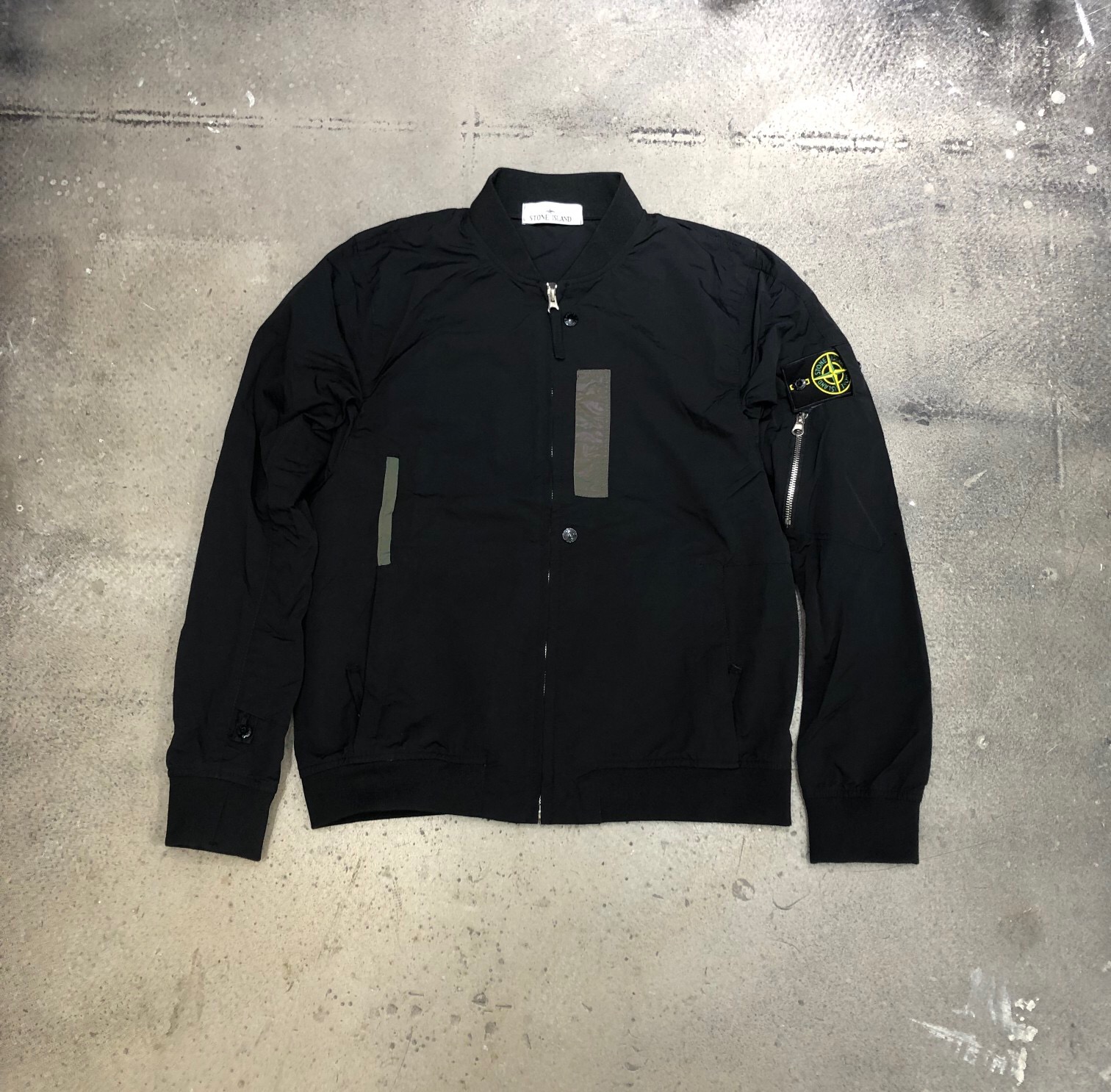 [STONE ISLAND] 스톤아일랜드 쉐도우 자켓 블랙