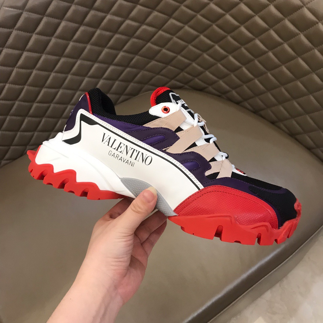 [VALENTINO] 발렌티노 19FW 클라이머 레드 블랙 멀티 스니커즈 남성용