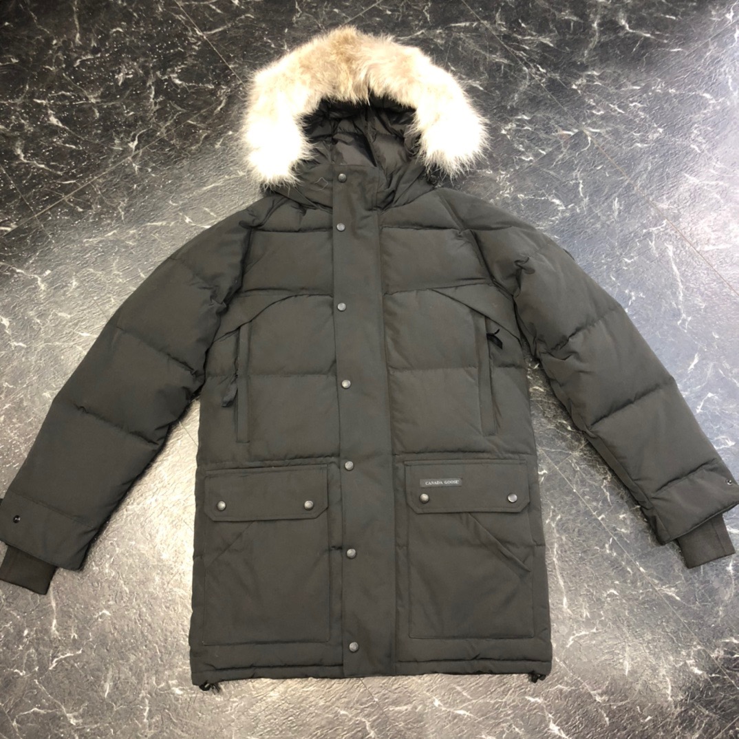 [CANADA GOOSE] 캐나다구스 Emory 에모리 패딩 블랙패치 남성용