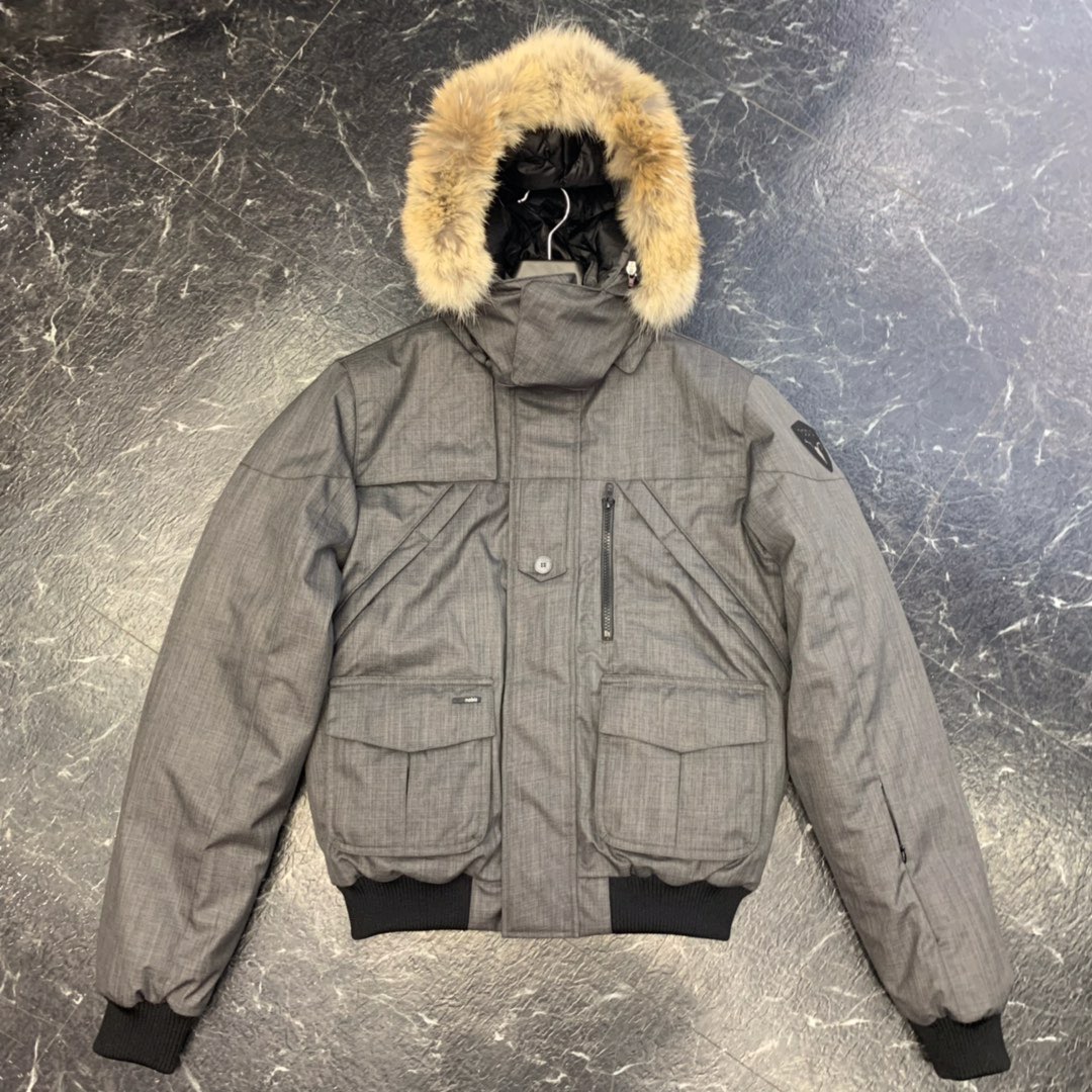 [NOBIS] 노비스 히긴스 Higgins 봄버 패딩 그레이 남성용