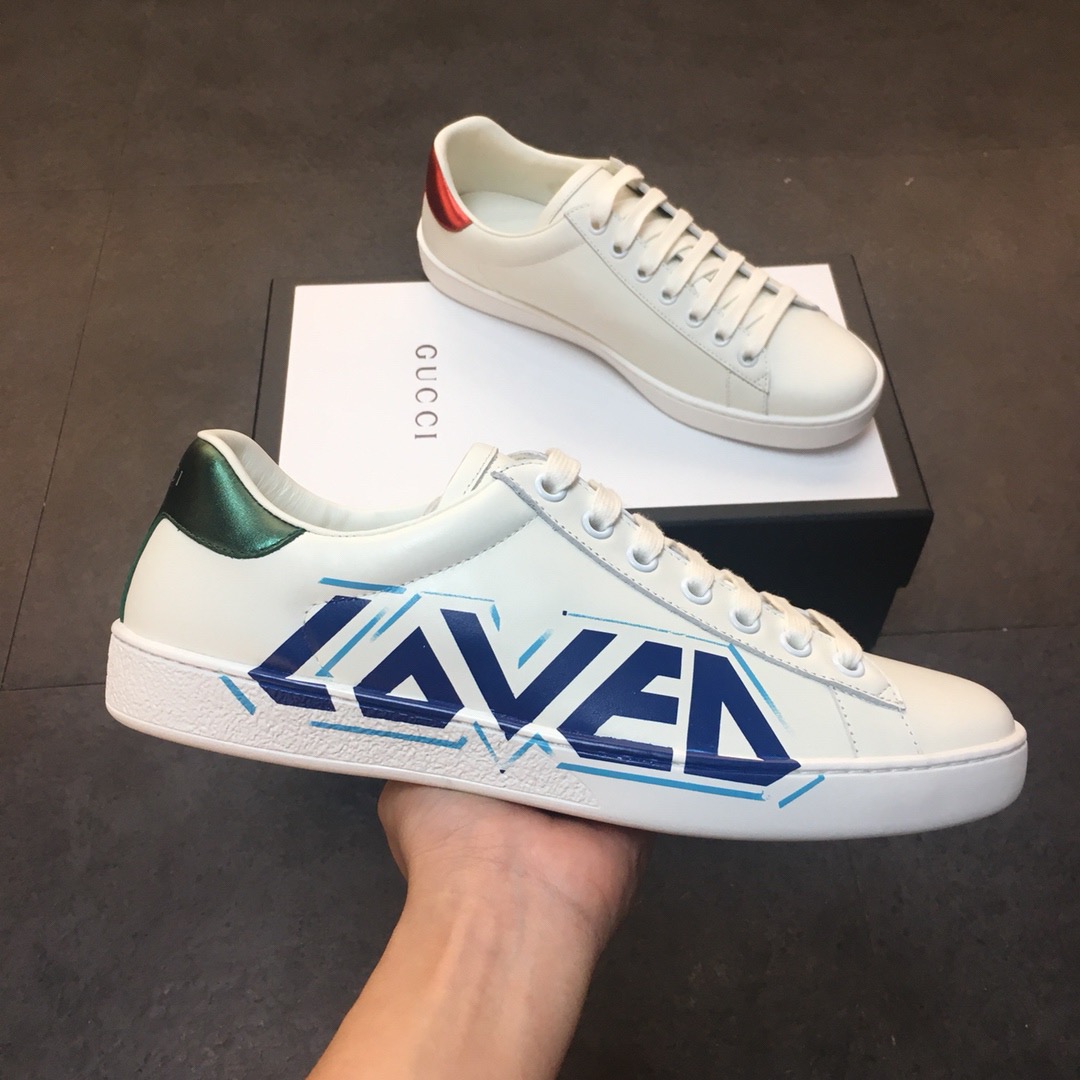 [GUCCI] 구찌 에이스 LOVED 스니커즈 남성용