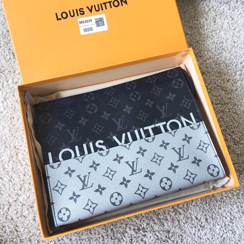 [LOUIS VUITTON] 루이비통 포쉐트 보야주 MM 클러치 백 M63039