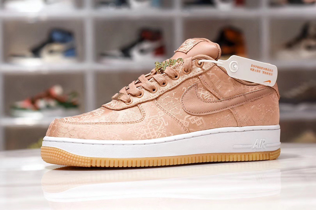 [NIKE] 클랏(클롯) x 나이키 에어포스1 로즈골드 CJ5290-600 남녀공용 (H12공장)
