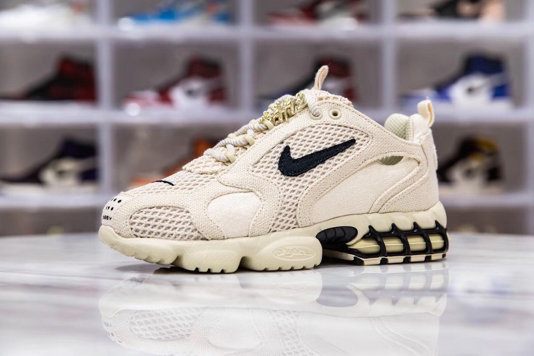 [NIKE] 나이키 X 스투시 에어 줌 스피리돈 케이지2 파슬 CQ5486-200 남녀공용 (H12공장)