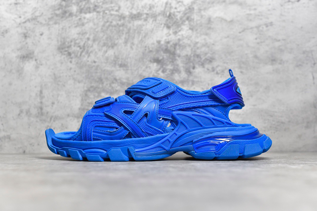 [BALENCIAGA] 20SS 발렌시아가 트랙 샌들 블루 남녀공용 (PK공장)