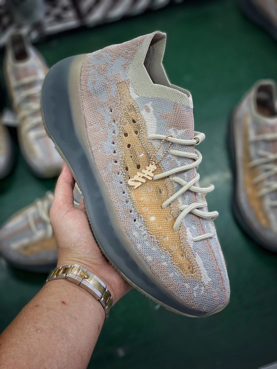 [ADIDAS] 아디다스 X 이지부스트 380 페퍼 PEPPER FZ1269 남성용 (H12공장)