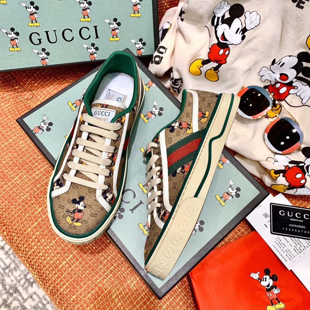 [GUCCI] 20SS 구찌 X 디즈니 테니스 1977 스니커즈 남녀공용