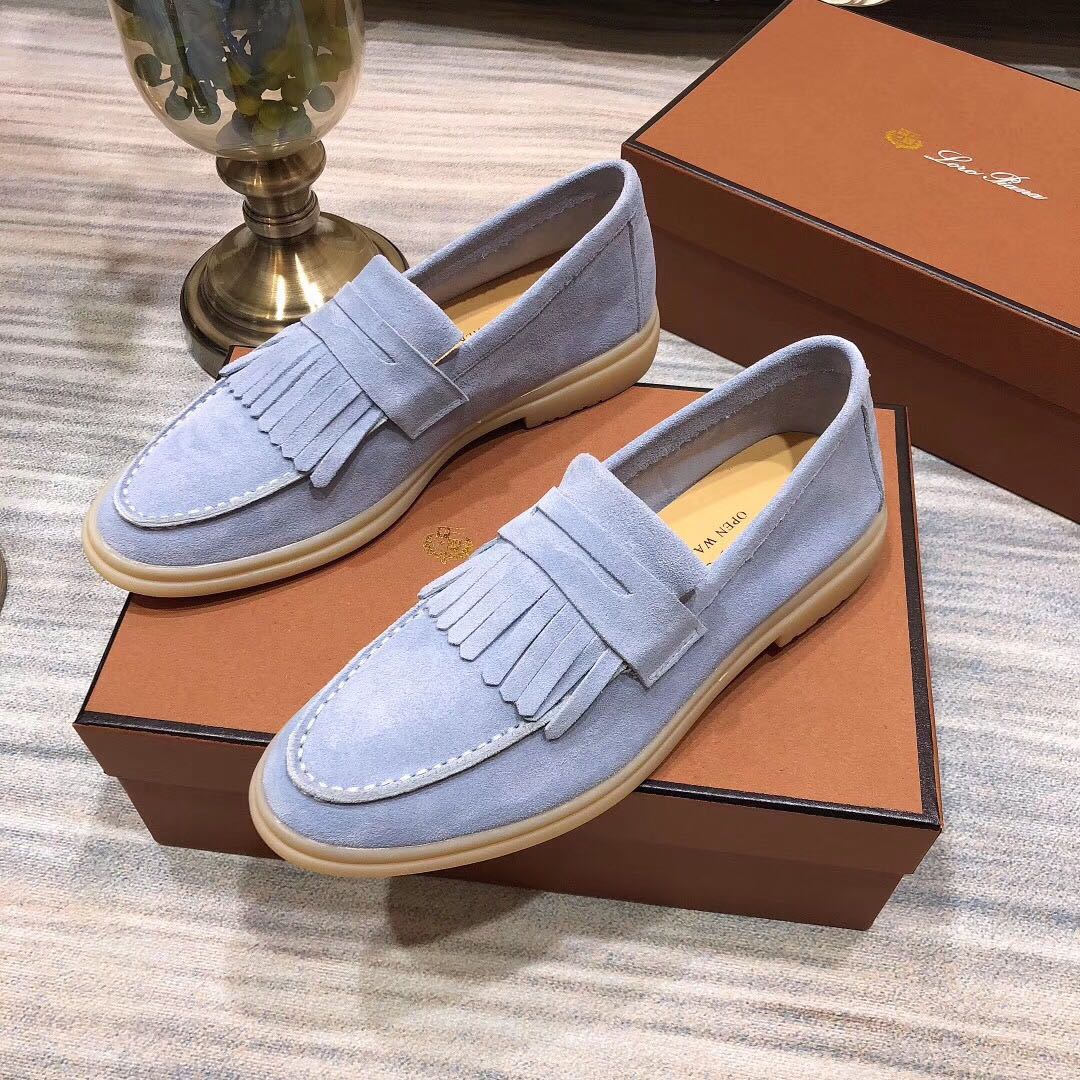 [Loro Piana] 20FW 로로피아나 오픈워크 로퍼 남녀공용