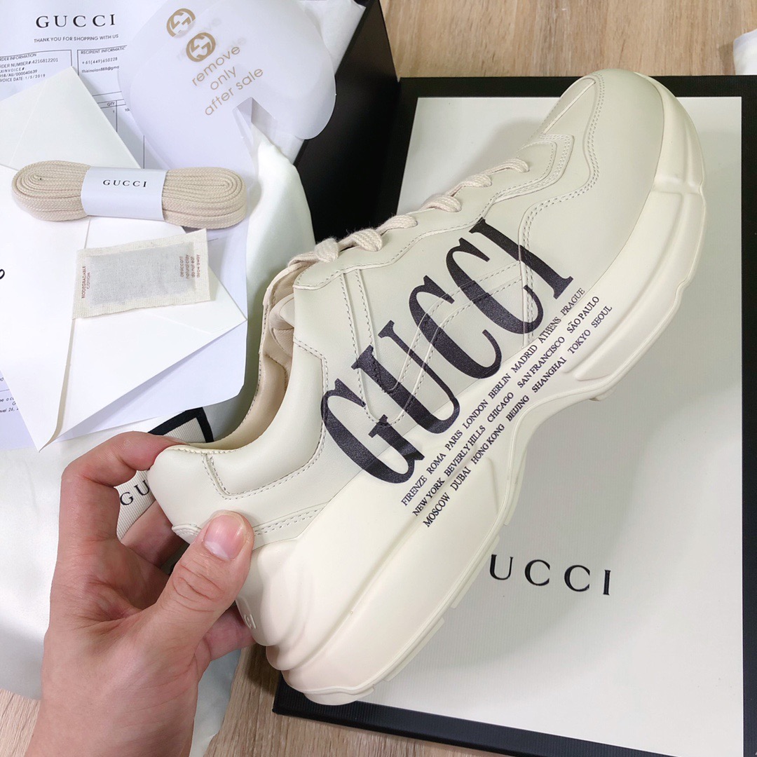 [GUCCI] 20SS 구찌 라이톤 스니커즈 남녀공용