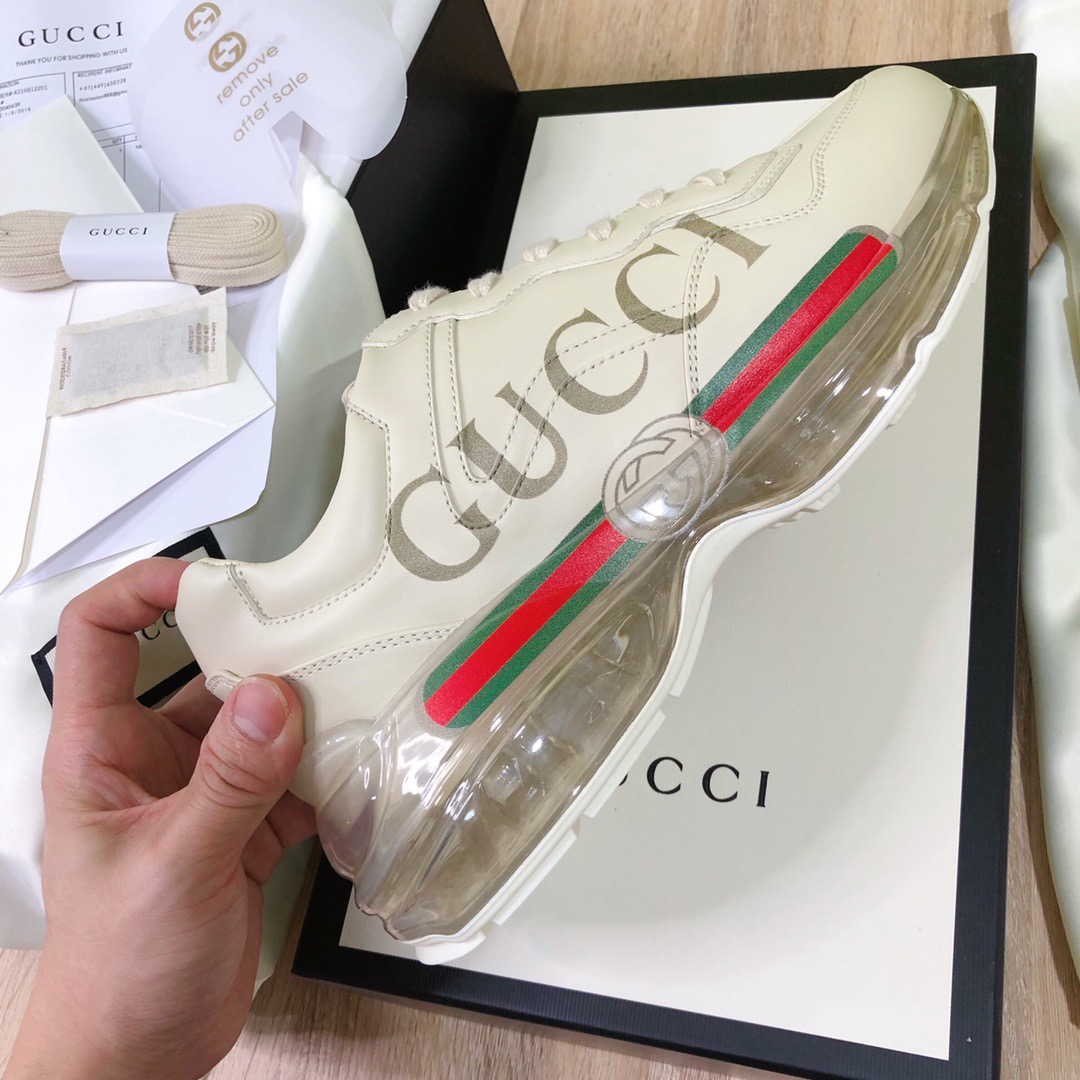 [GUCCI] 20SS 구찌 라이톤 에어솔 스니커즈 남녀공용