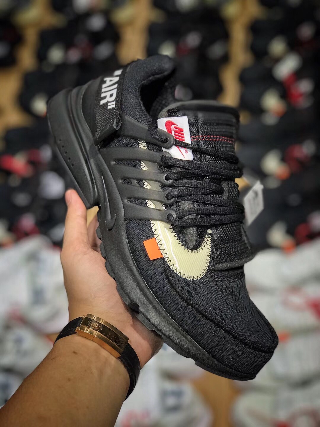 [NIKE] 나이키 X 오프화이트 THE TEN 프레스토2.0 블랙 AA3830-002 남녀공용 (H12공장)