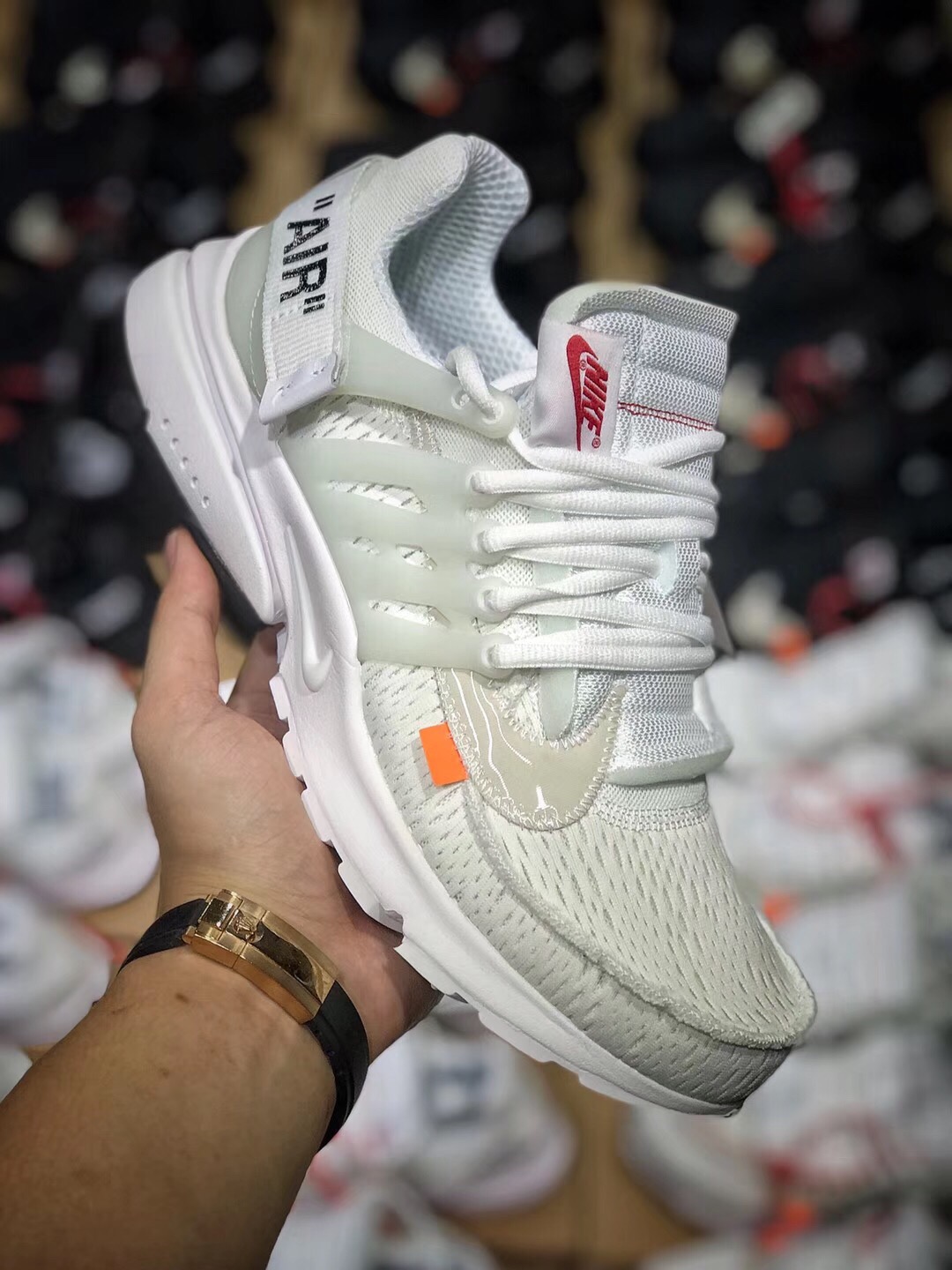 [NIKE] 나이키 X 오프화이트 THE TEN 프레스토2.0 화이트 AA3830-100 남녀공용 (H12공장)