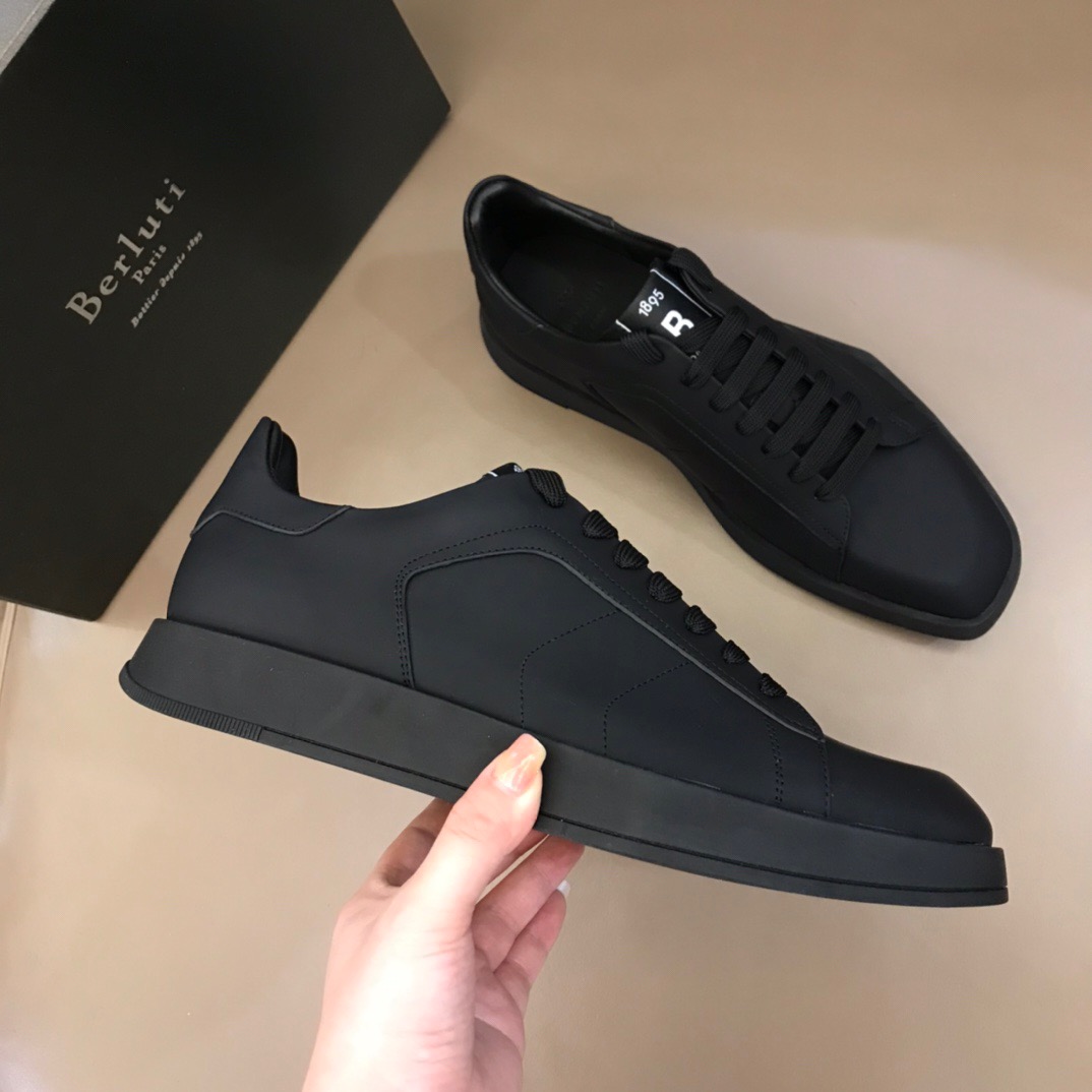 [BERLUTI] 벨루티 스텔라 레더 스니커즈 남성용