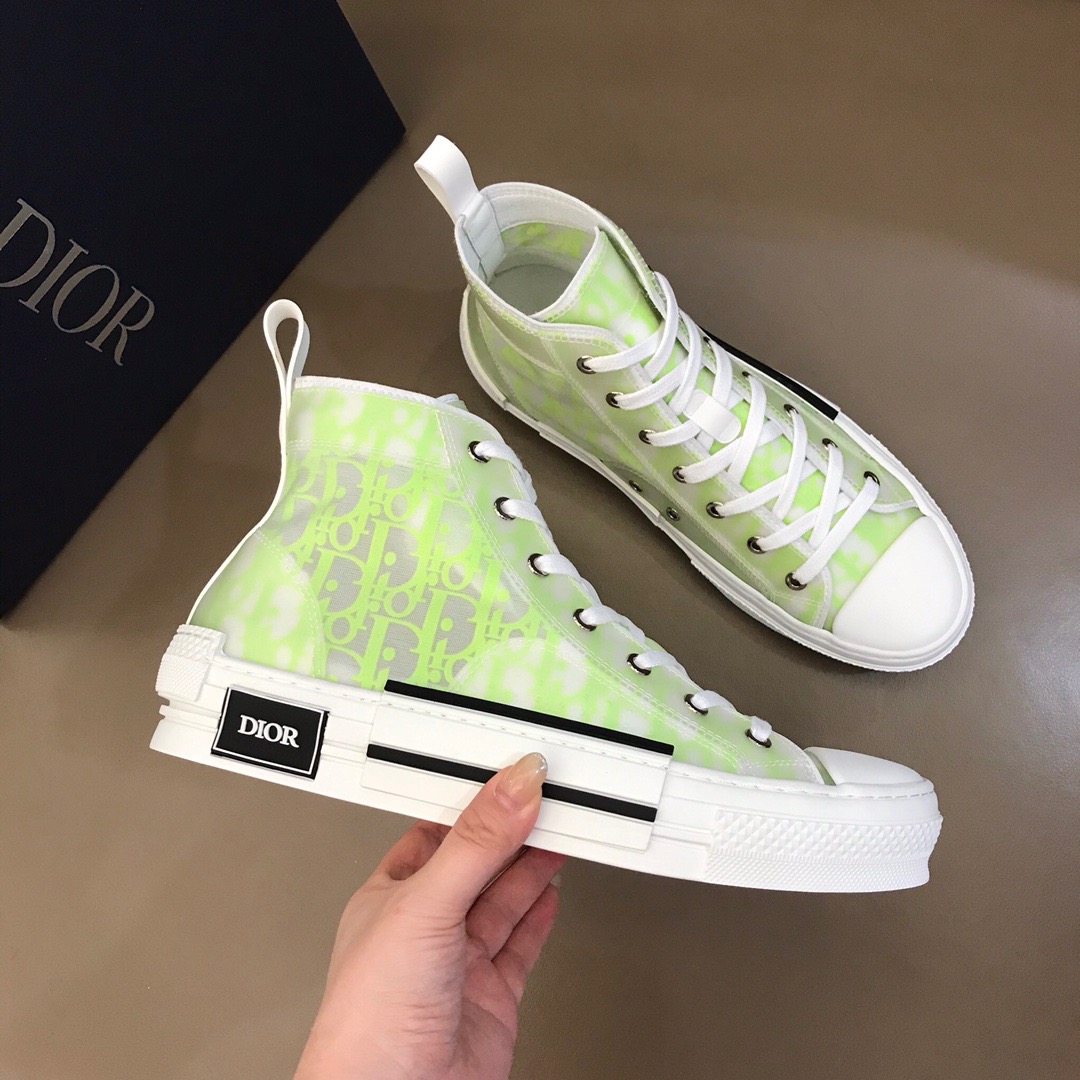 [DIOR] 20SS 디올 오블리크 테크니컬 캔버스 B23 하이탑 남녀공용