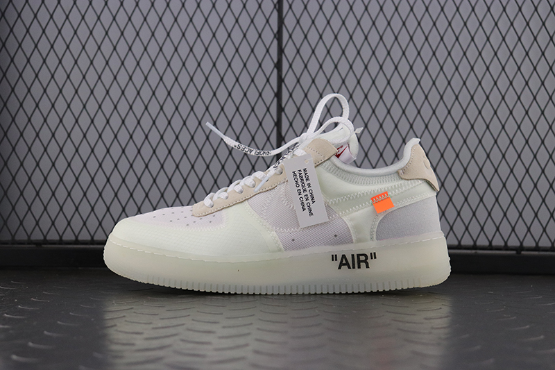 [NIKE] 나이키 X 오프화이트 에어포스 로우 THE TEN 화이트 AO4606-100 남성용 (OWF공장)