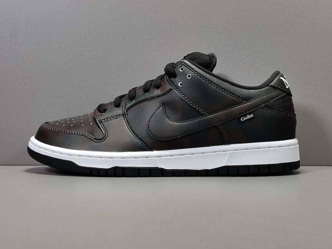 [NIKE] 시빌리스트 x 나이키 SB 덩크 로우 블랙 화이트 CZ5123-001 남녀공용 (PKgod버전)