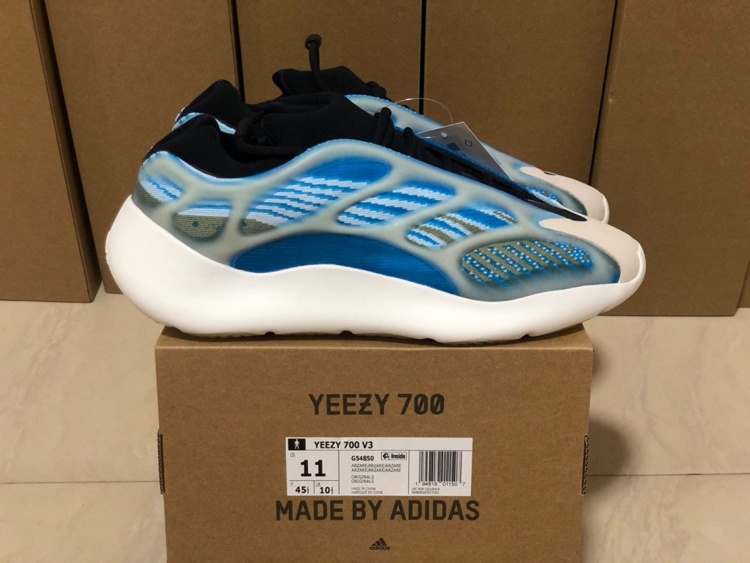 [ADIDAS] 아디다스 X 이지부스트 700 V3 아자레스 AZARETH G54850 남녀공용 (BASF공장)