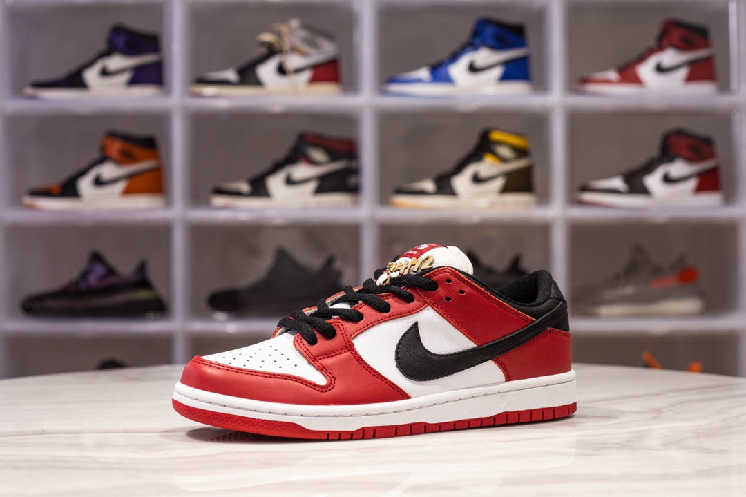 [NIKE] 나이키 SB 덩크 로우 프로 시카고 SB Dunk Low Pro Chicago BQ6817-600 남녀공용 (H12공장)