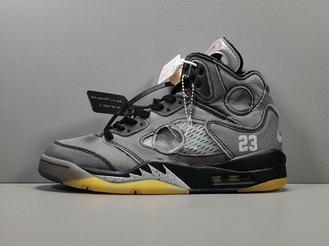 [AIR JORDAN] 나이키 에어조던5 X 오프화이트 CT8480-001 남성용 (X공장)