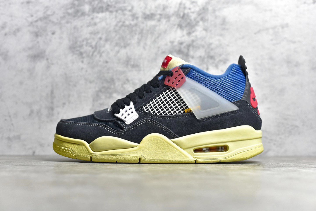 [AIR JORDAN] 에어조던4 레트로 x 유니온 오프 느와르 DC9533-001 남성용 (PK공장)