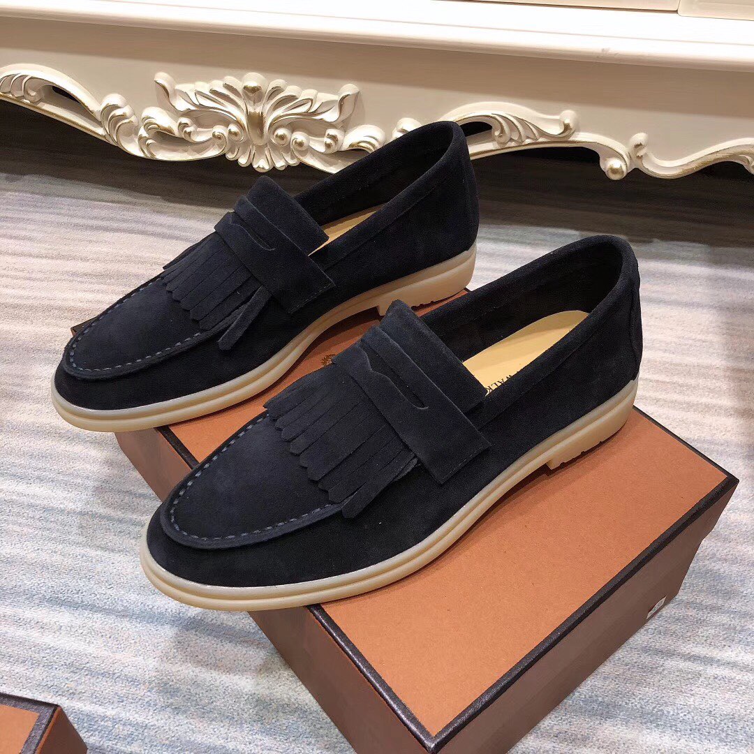 [Loro Piana] 20FW 로로피아나 오픈워크 로퍼 남녀공용