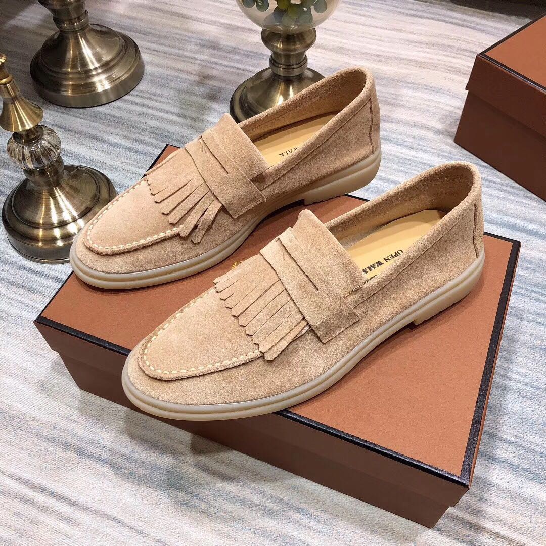 [Loro Piana] 20FW 로로피아나 오픈워크 로퍼 남녀공용