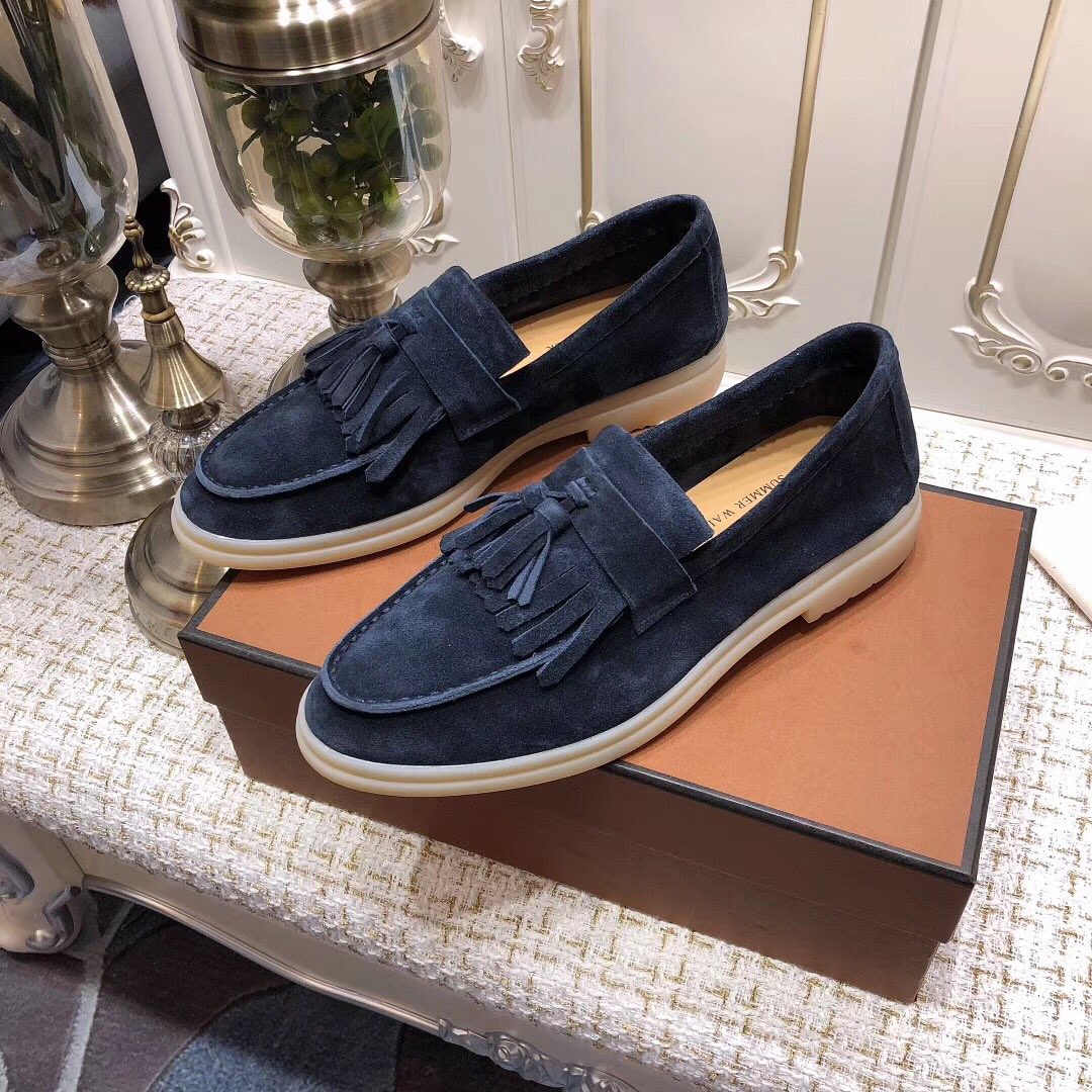 [Loro Piana] 20FW 로로피아나 썸머워크 로퍼 남녀공용