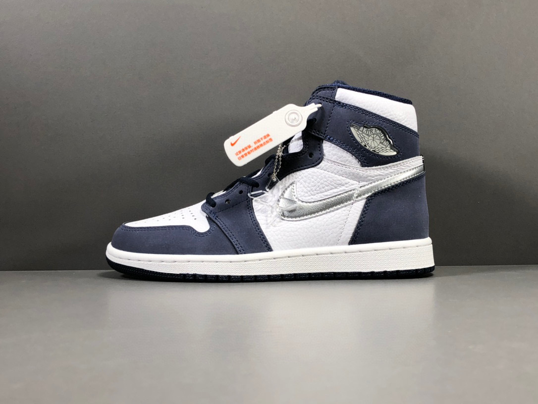 [AIR JORDAN] 에어조던1 하이 OG CO JP 코즙 미드나잇 네이비 DC1788-100 남성용 (X공장)