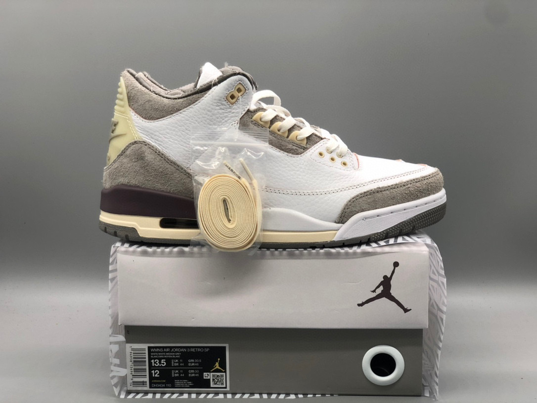 [AIR JORDAN] 아 마 마니에르 x 에어조던3 레트로 SP DH3434-110 남성용