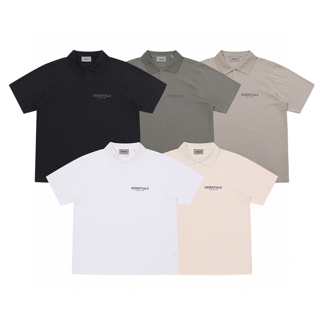 [Fear of God] 피어오브갓 F.O.G ESSENTIALS 에센셜 5컬러 카라 반팔티