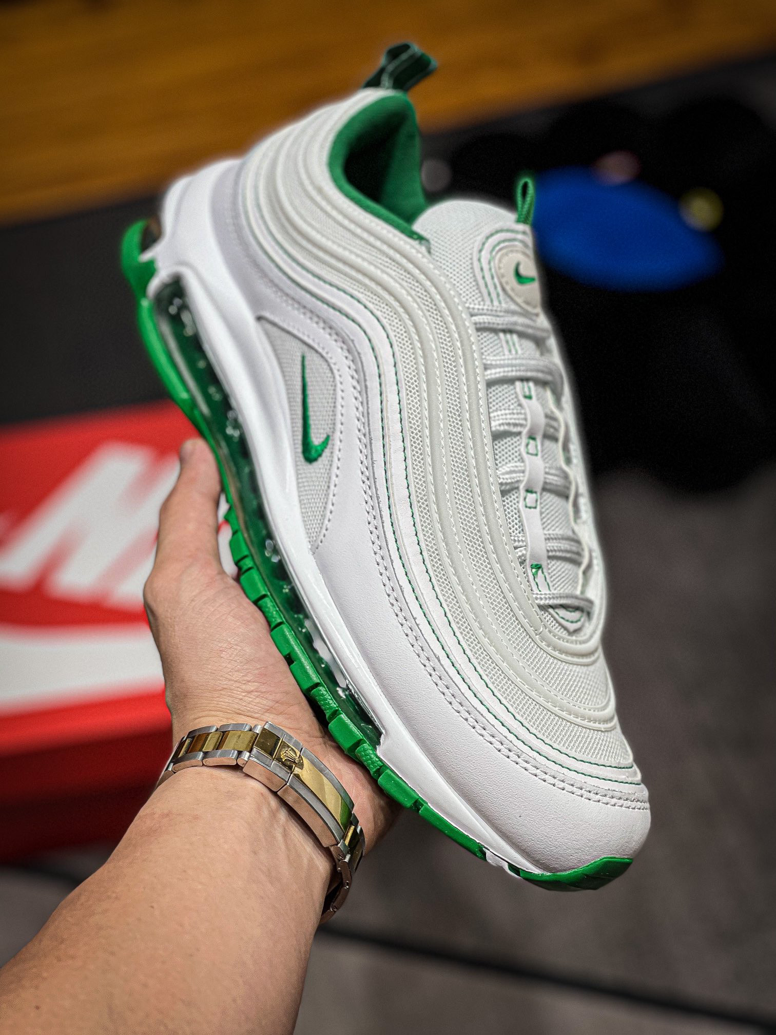 [NIKE] 나이키 에어맥스97 파인그린 DH0271-100 남녀공용