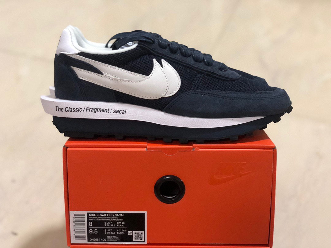 [NIKE] 프라그먼트 x 사카이 x 나이키 LDV 와플 네이비 남흰 BV2684-400 남녀공용 (H12공장)