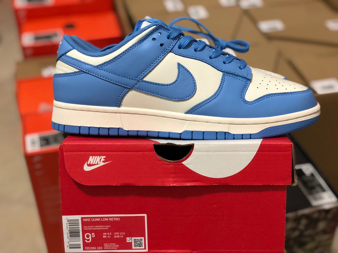 [NIKE] 나이키 덩크 로우 레트로 유니버시티 블루 DD1391-102 남녀공용