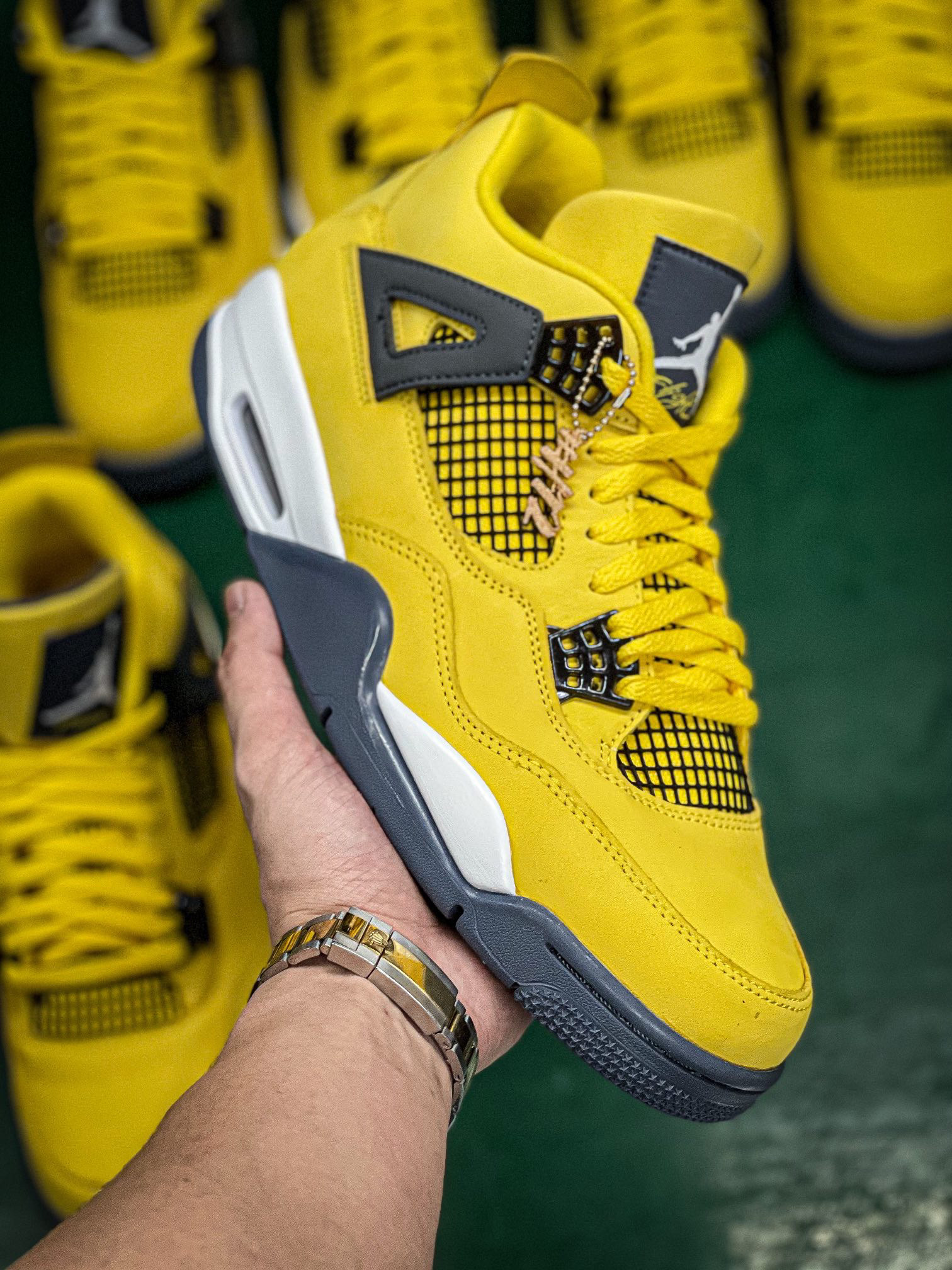 [AIR JORDAN] 에어조던4 레트로 라이트닝 CT8527-702 남성용 (H12공장)