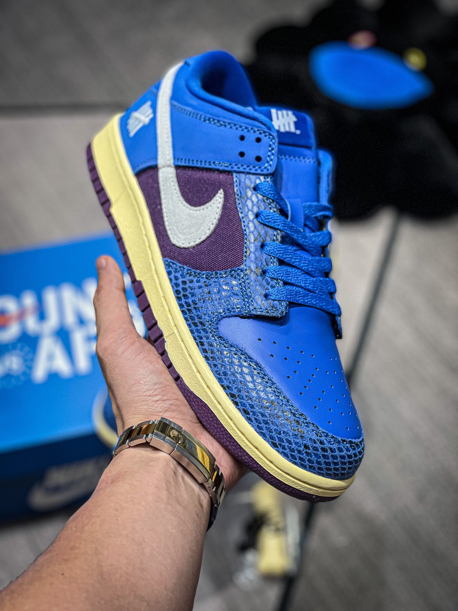 [NIKE] 나이키 X 언디핏 덩크 로우 로얄 퍼플 Undefeated X Nike Dunk DH6508-400 남녀공용