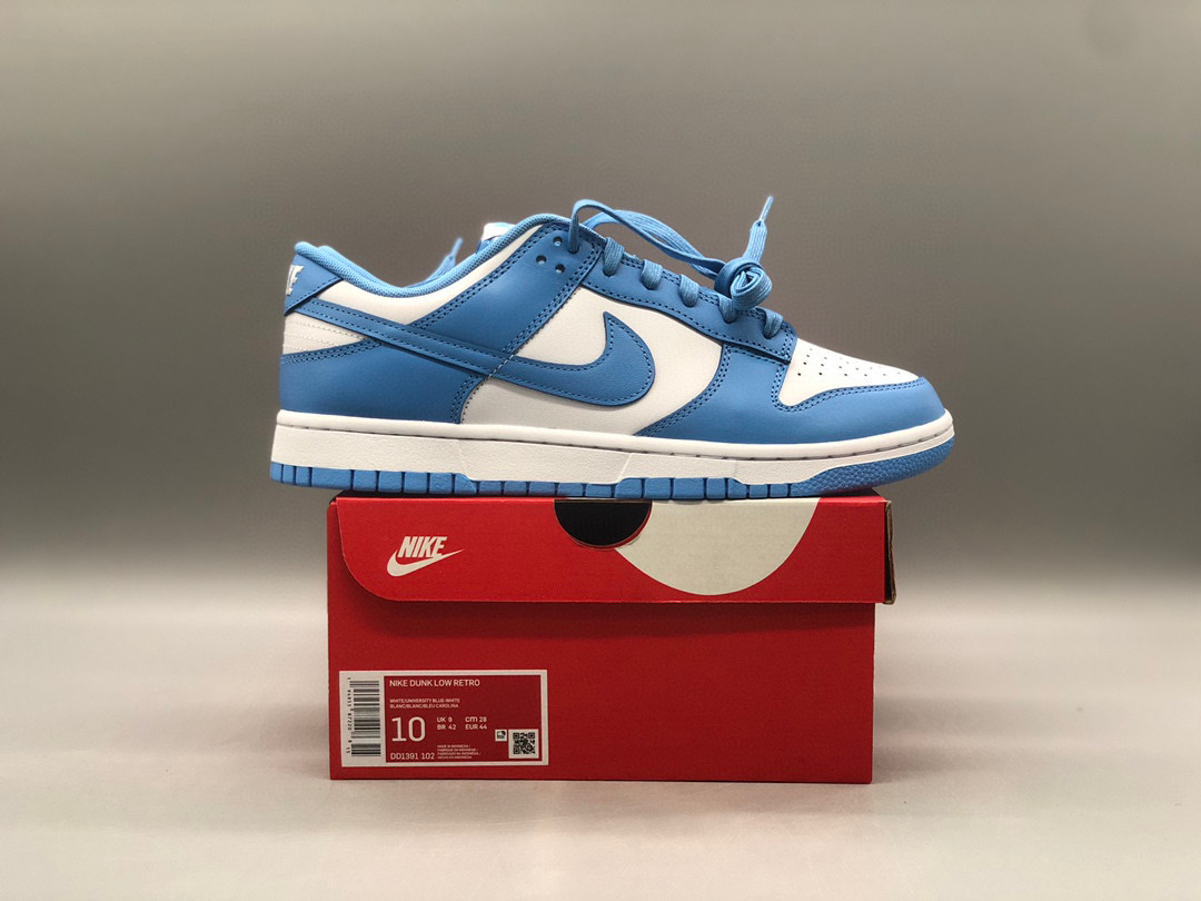 [NIKE] 나이키 덩크 로우 레트로 유니버시티 블루 DD1391-102 남녀공용 (PK공장)