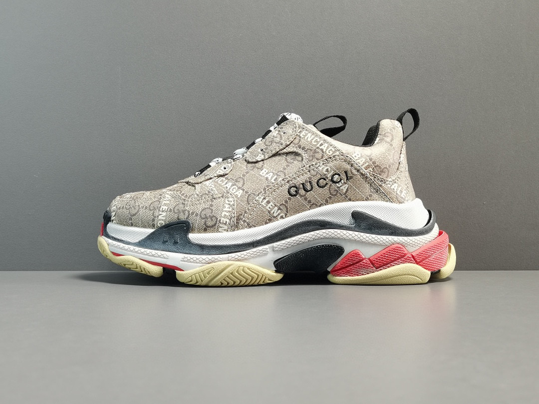 [GUCCI] 구찌 x 발렌시아가 더 해커 트리플S 캔버스 남녀공용 (ZH공장)