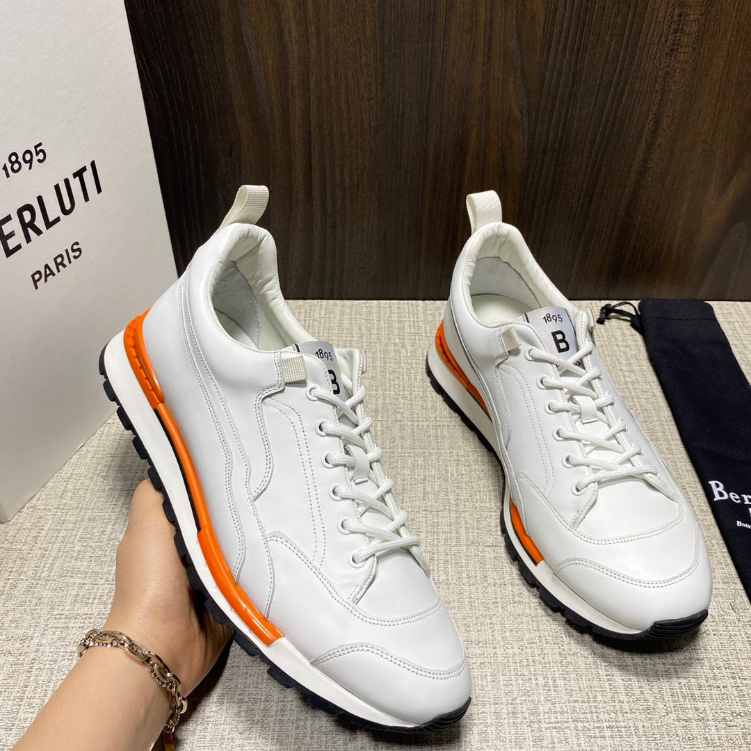 [BERLUTI] 벨루티 패스트 트랙 베네치아 레더 스니커즈 남성용