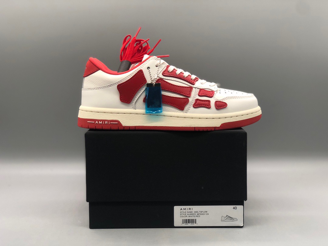 [AMIRI] 아미리 스컬 로우 스니커즈 남녀공용