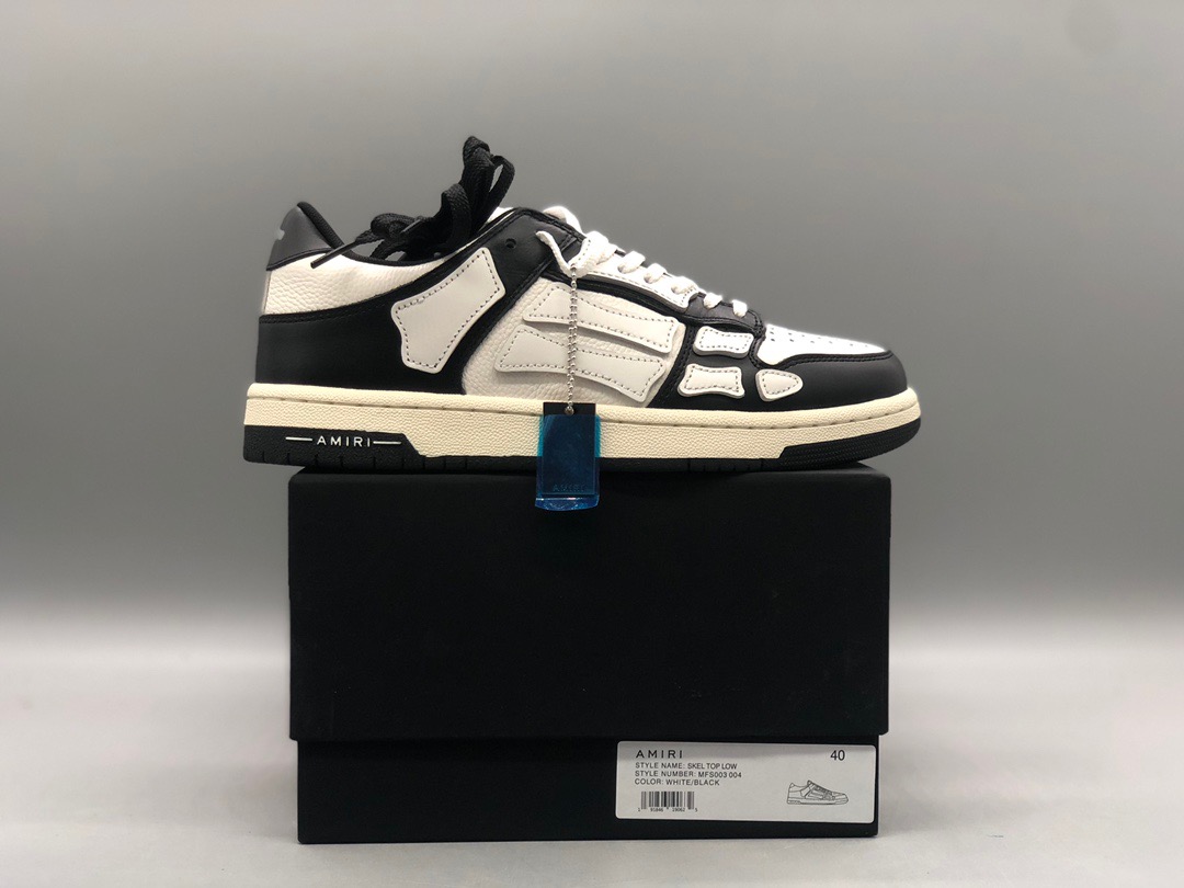 [AMIRI] 아미리 스컬 로우 스니커즈 남녀공용