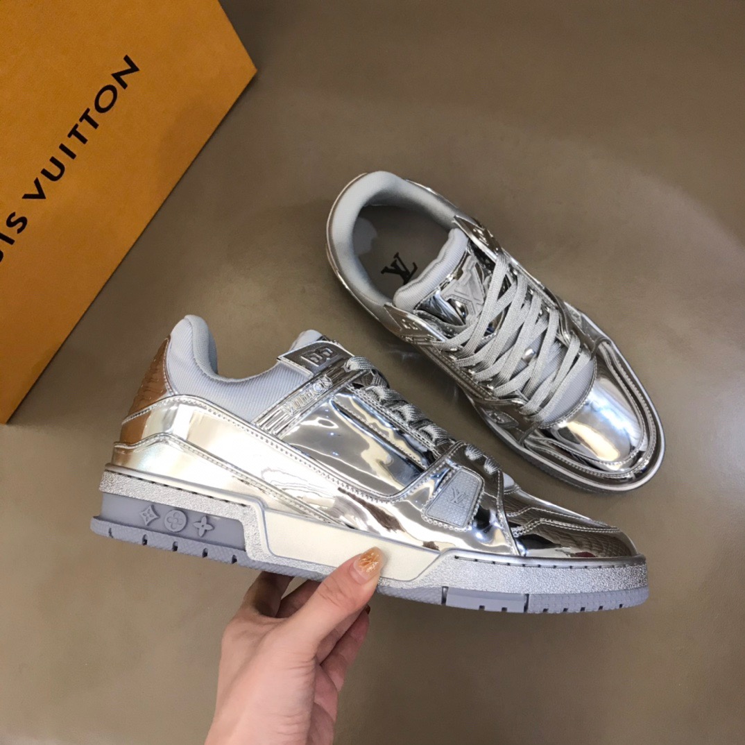 [LOUIS VUITTON] 루이비통 LV 트레이너 버질아블로 스니커즈 남성용