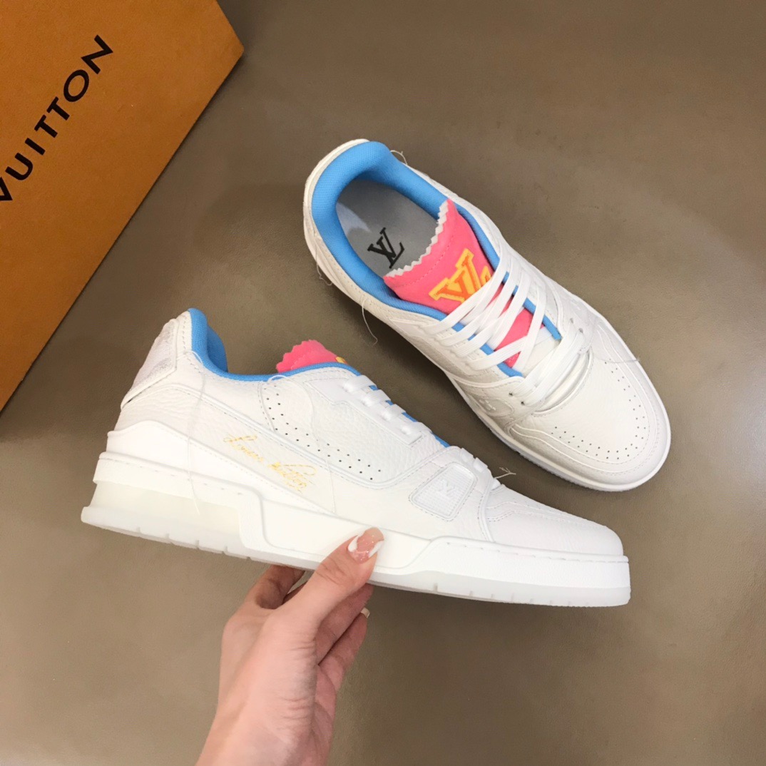 [LOUIS VUITTON] 루이비통 LV 트레이너 버질아블로 스니커즈 남성용