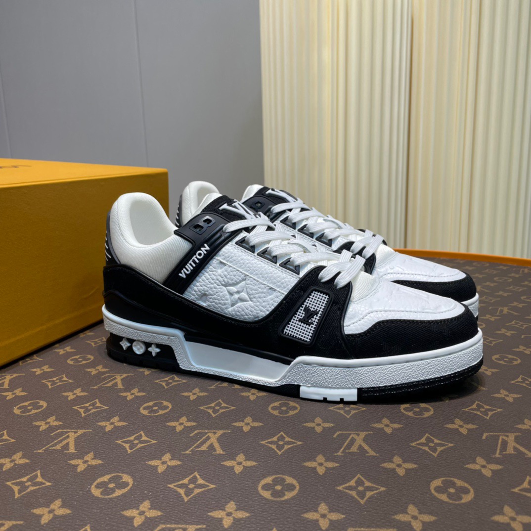 [LOUIS VUITTON] 루이비통 LV 트레이너 버질아블로 스니커즈 남성용