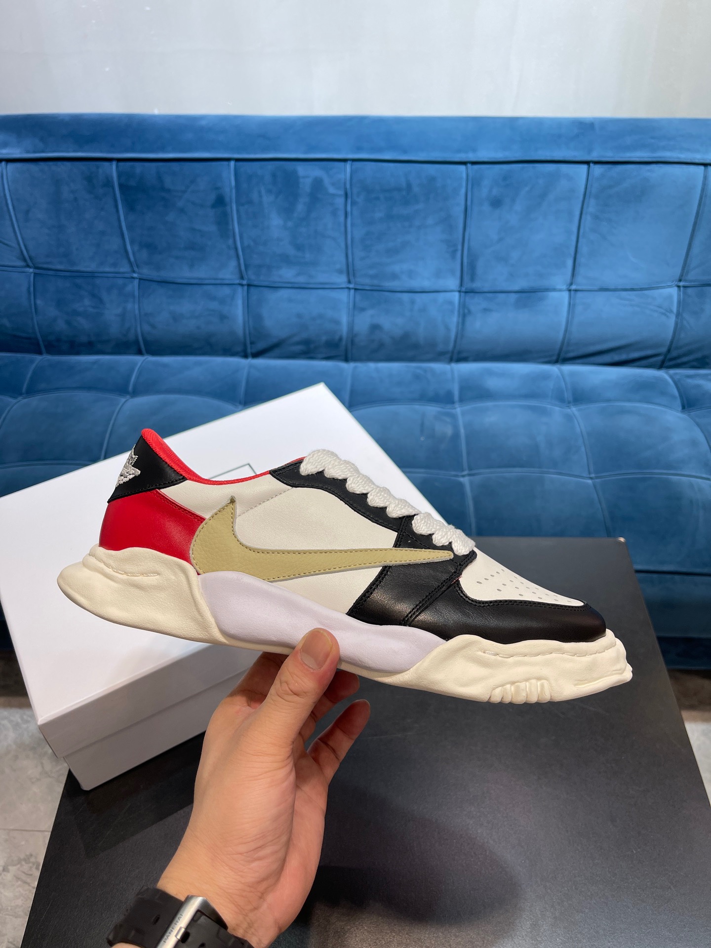 [MIHARA YASUHIRO] 미하라 야스히로 컨버스 로우컷 스니커즈 남성용