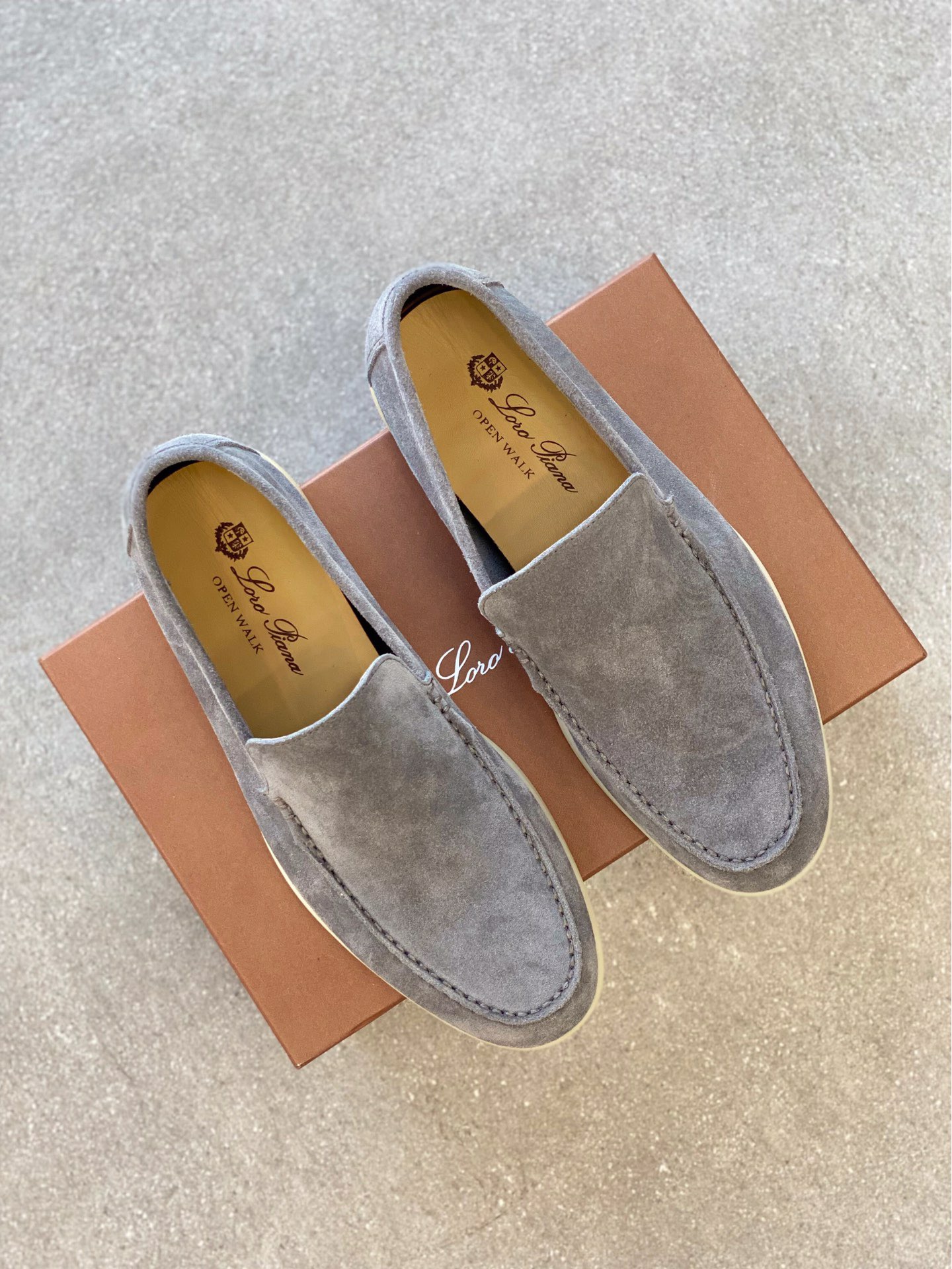 [Loro Piana] 로로피아나 썸머워크 로퍼 남성용